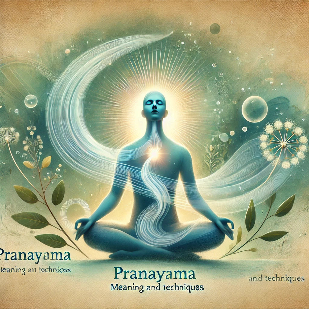 Persona in meditazione durante una sessione di pranayama