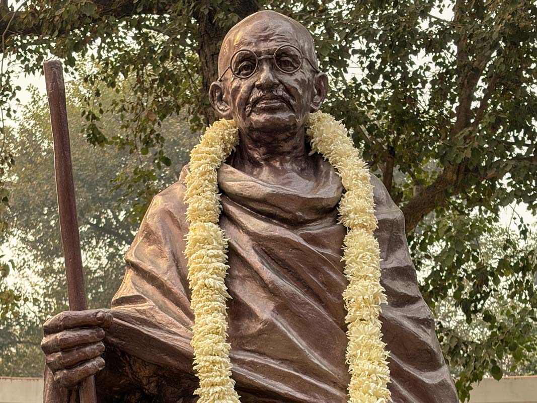 Statua Gandhi Delhi
